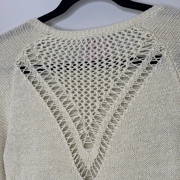 Love on a Hanger Cream Crew Neck Sweater - Picture 6 of 6